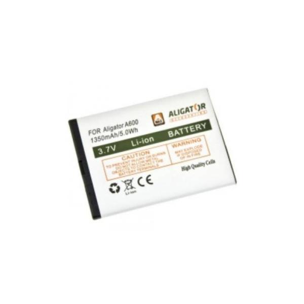 Aligator baterie A600, Li-Ion 1350 mAh