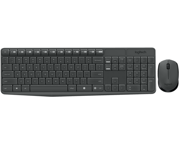 bezdrôtový set Logitech Wireless Desktop MK235, CZ/ SK1