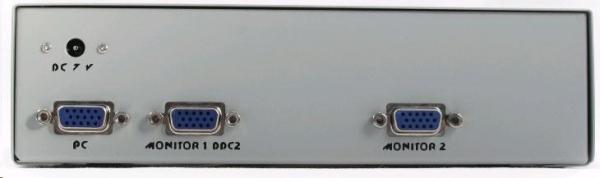 GEMBIRD VGA rozbočovač (splitter) 2 porty1
