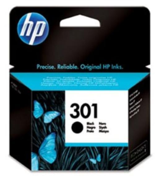 HP 301 Black Ink Cart, 3 ml, CH561EE (190 pages)