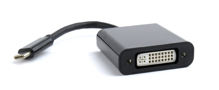 Adaptér Gembird USB-C na DVI (F)0 