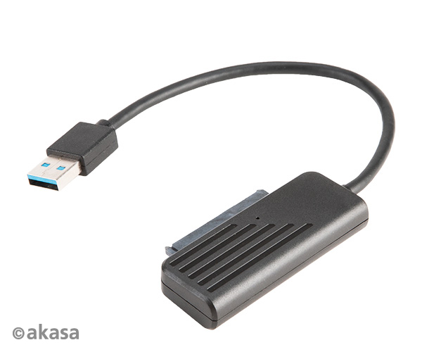 AKASA USB 3.1 adaptér pre 2, 5" HDD a SSD - 20 cm0 
