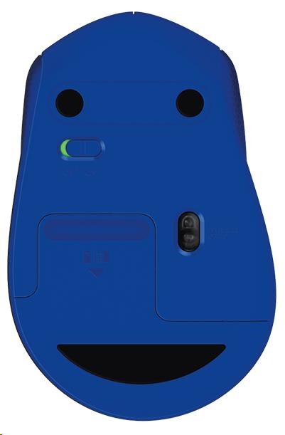 Bezdrôtová myš Logitech M330 Silent Plus,  modrá4 