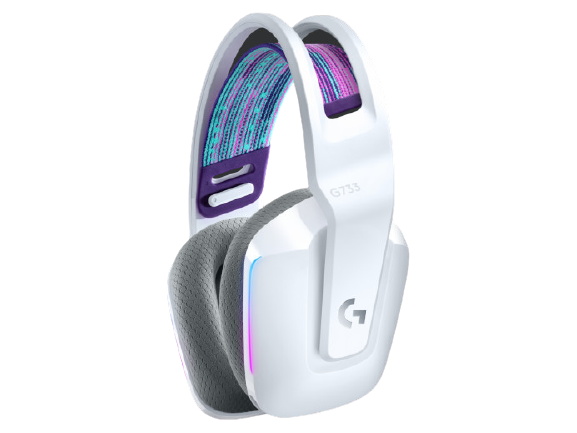 Logitech® G733 LIGHTSPEED Wireless RGB Gaming Headset - WHITE- EMEA1 