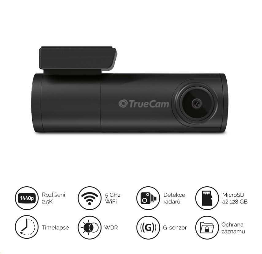 TrueCam H7 GPS 2.5K (s detekcí radarů) - kamera do auta3 