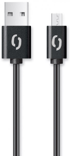ALIGATOR Dátový kábel 2A, Micro USB čierny0 