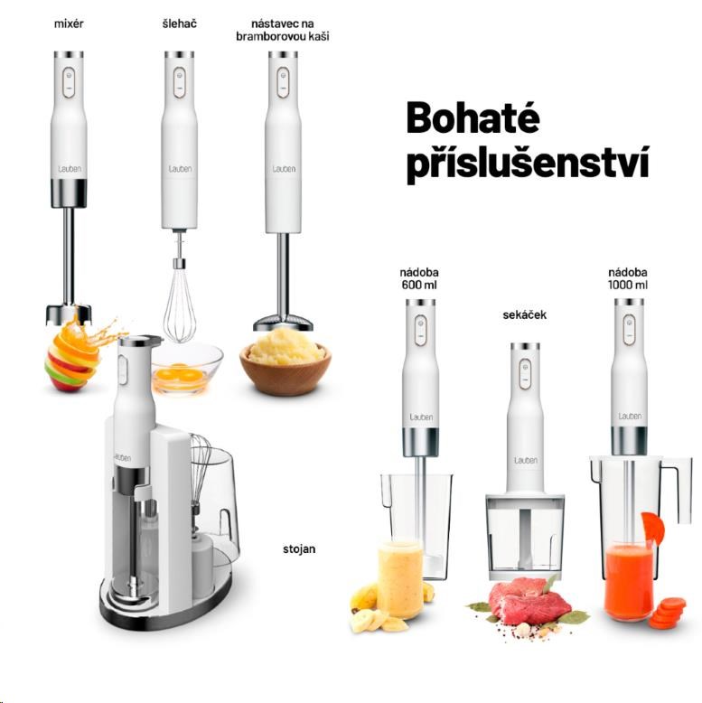 Lauben Stick Blender 800WT - tyčový mixér2 