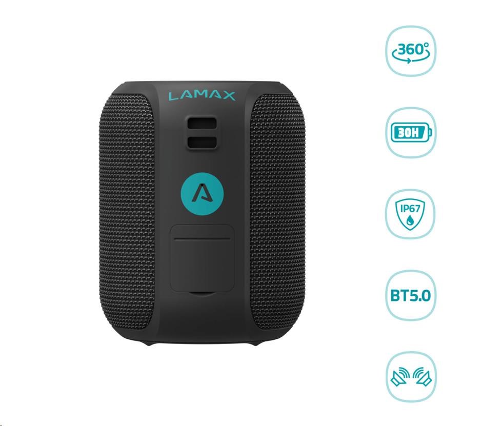 LAMAX Sounder2 Mini Bluetooth reproduktor1 