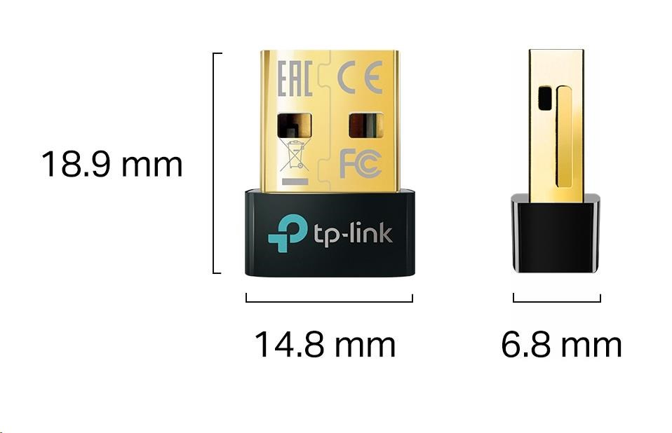 TP-Link UB500 Bluetooth Nano USB Adaptér (Bluetooth 5.0, USB2.0)4 