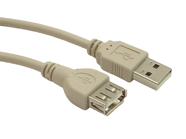 GEMBIRD prodlužovací kabel USB, 0, 75m, šedý0 