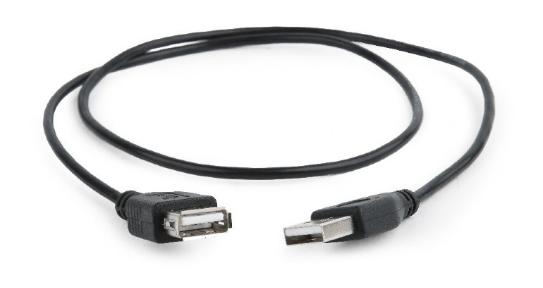 GEMBIRD predlžovací kábel USB, 0, 75 m, čierny0 