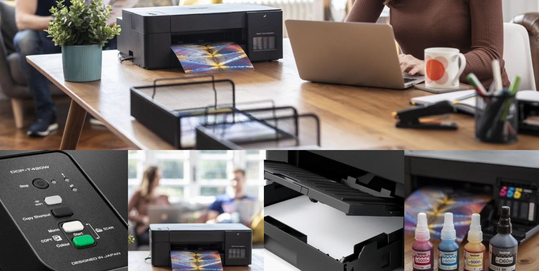 Brother/ DCP-T420W/ MF/ Ink/ A4/ WiFi/ USB2 