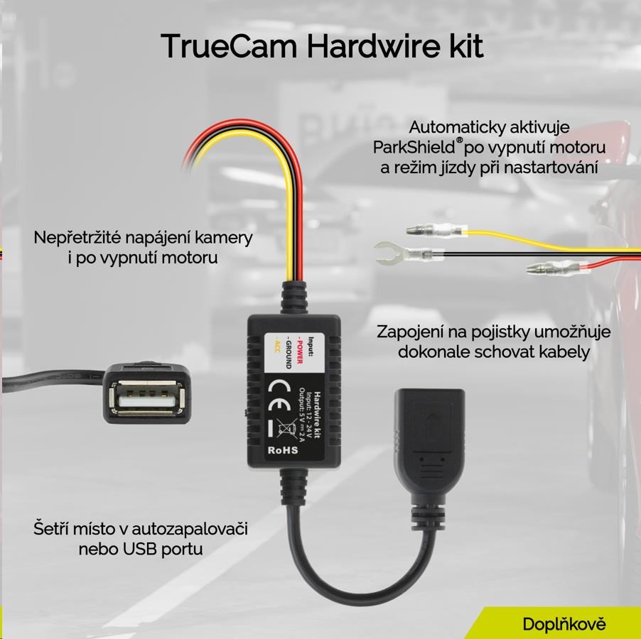 TrueCam H25 GPS 4K (s hlášením radarů) - kamera do auta9 