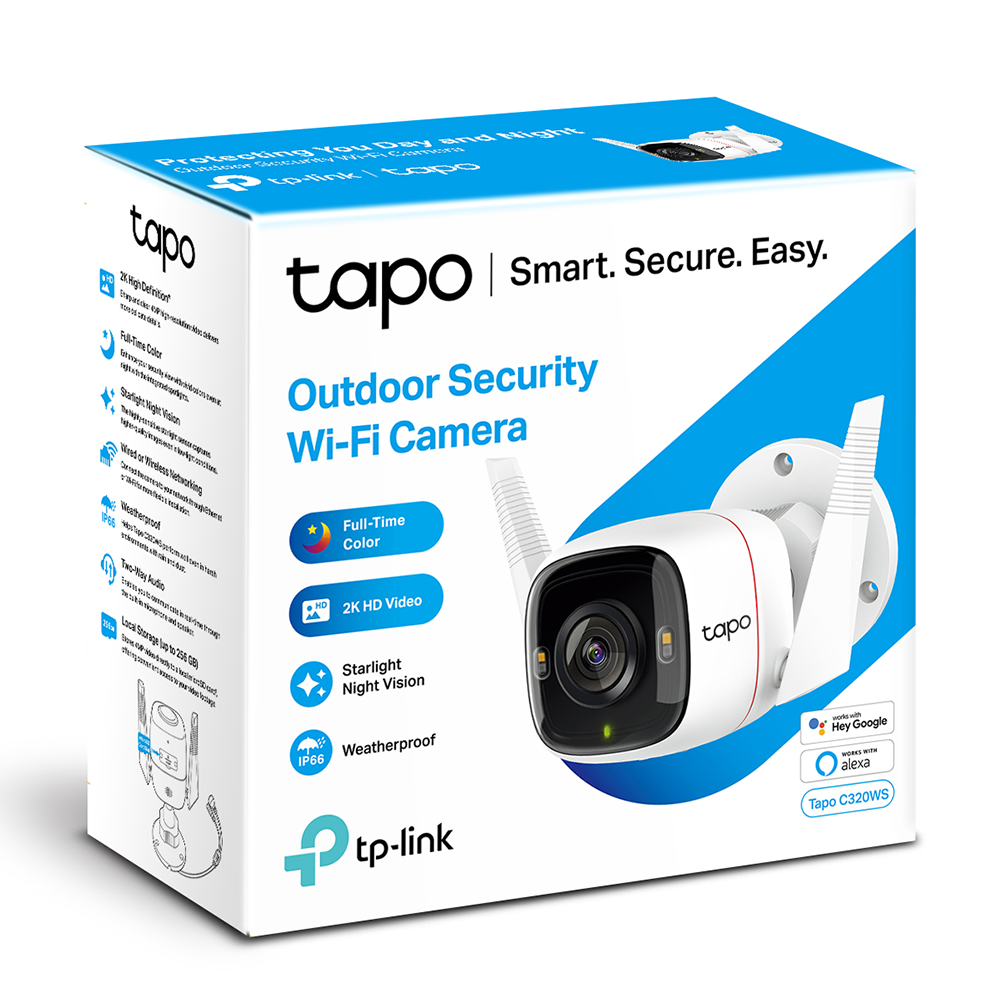 Tapo C320WS Outdoor IP66 Security 2K Wi-FI Camera, micro SD, dvoucestné audio, detekce pohybu3 
