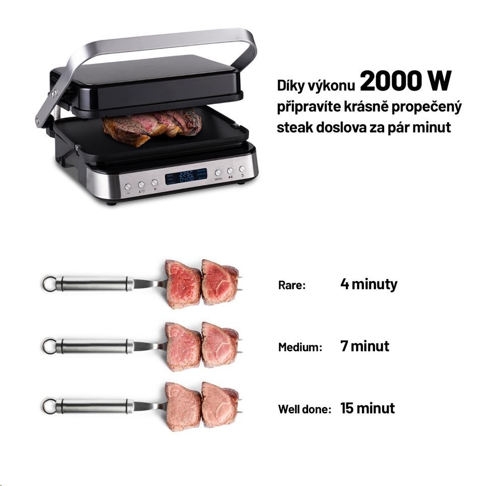 Lauben Contact Grill Deluxe 2000ST3 