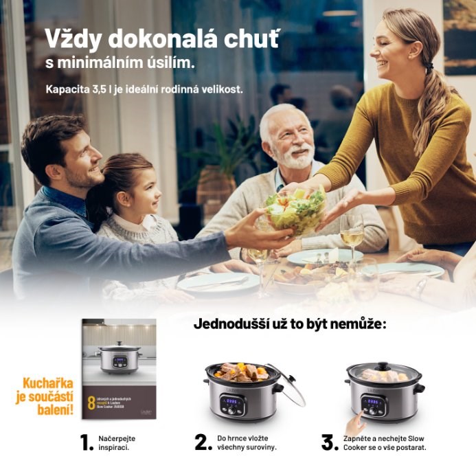 Lauben Slow Cooker 3500SB3 