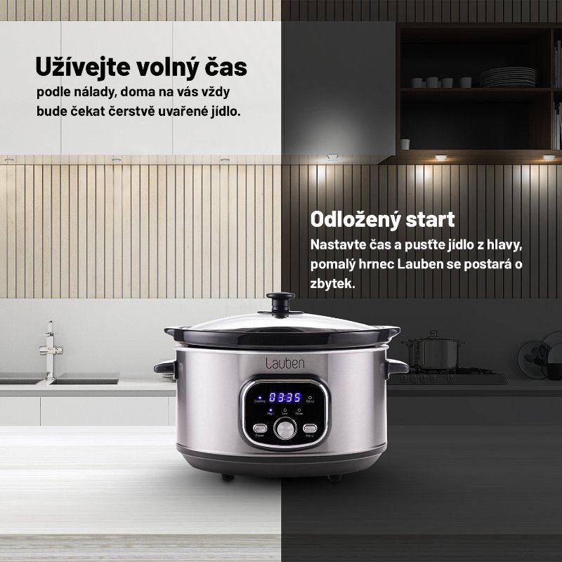 Lauben Slow Cooker 3500SB4 