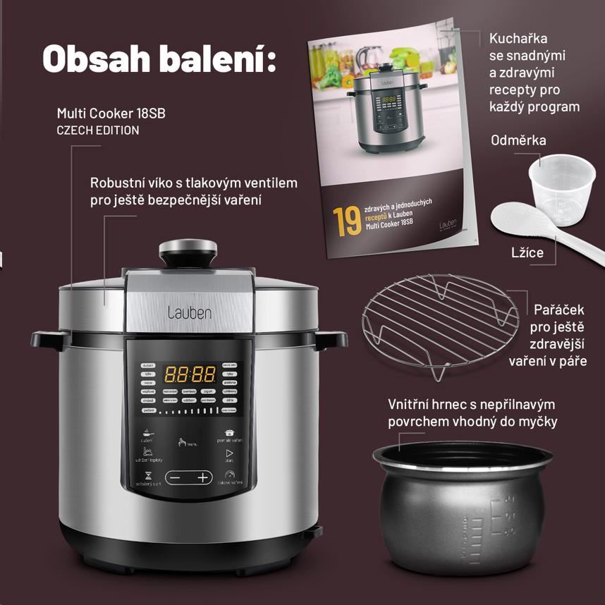 Lauben Multi Cooker 18SB Czech Edition4 
