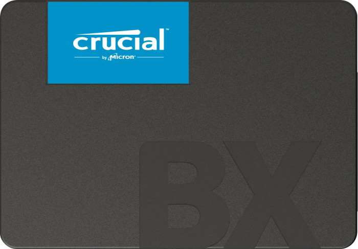 Crucial BX500/ 500GB/ SSD/ 2.5"/ SATA/ Čierna/ 3R0 