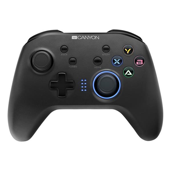 Canyon GP-W3, Gamepad 4v1 pre PC, Android, PS3, Nintendo Switch, bezdrôtový, motion senzor, USB-C nabíjací kábel0 
