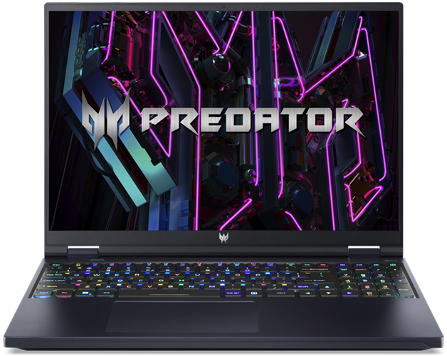 Acer Predator Helios 16 - i9-13900HX/32/1/RTX4070 8GB/W11, čierny, kovový0 