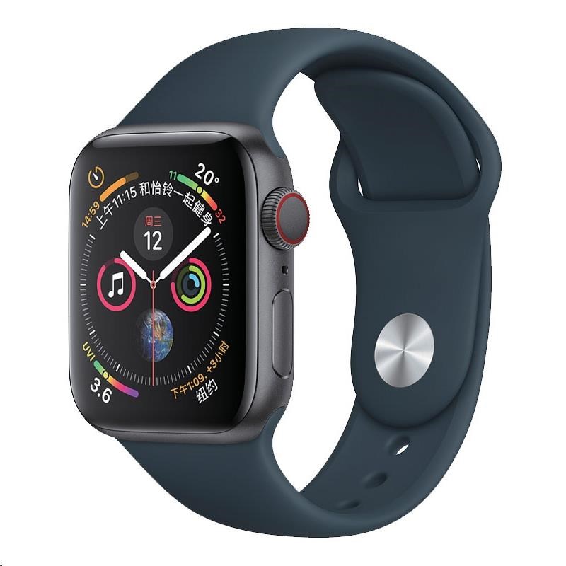 COTECi silikonový sportovní náramek pro Apple watch 42 /  44 mm tmavě zelený0 