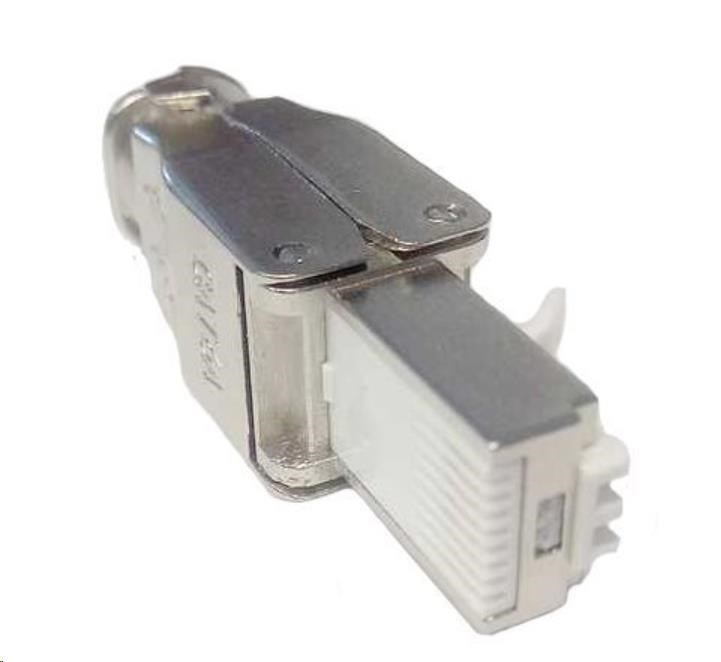 Konektor STP RJ45 (8p8c),  Cat6A,  samořezný,  drát1 