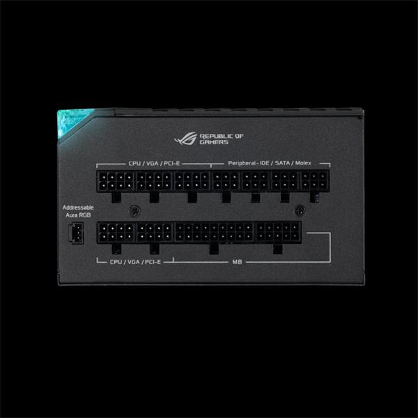Zdroj 850W ASUS ROG-THOR-850P2-GAMING Platinum II, Aura Sync, OLED display, retail6 