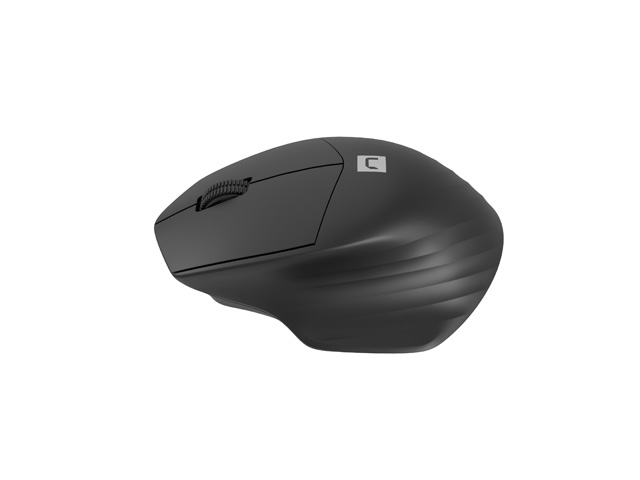 Natec optická myš SISKIN 2/ 1600 DPI/ Kancelářská/ Optická/ Pro praváky/ Bezdrátová USB + Bluetooth/ Černá1 