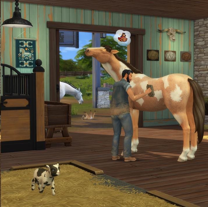 PC hra The Sims 4 EP14 Koňský ranč2 