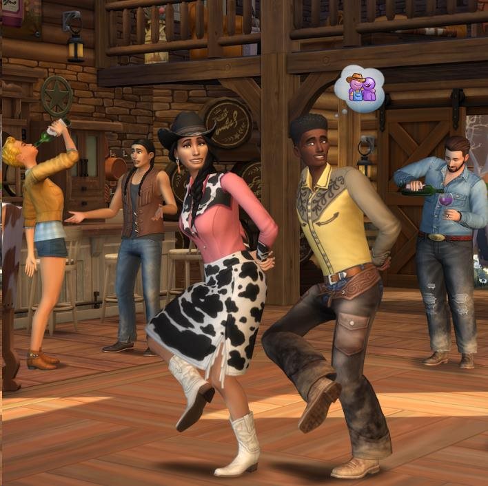 PC hra The Sims 4 EP14 Koňský ranč3 