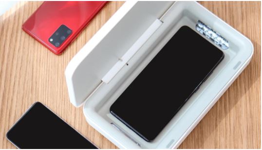 Samsung UV sterilizátor s funkciou bezdrôtového nabíjania, biely2 