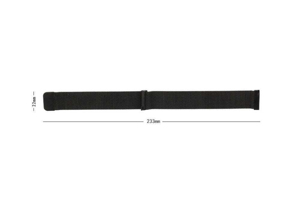 RhinoTech univerzální řemínek milánský tah Quick Release 22mm růžovo-zlatý3 