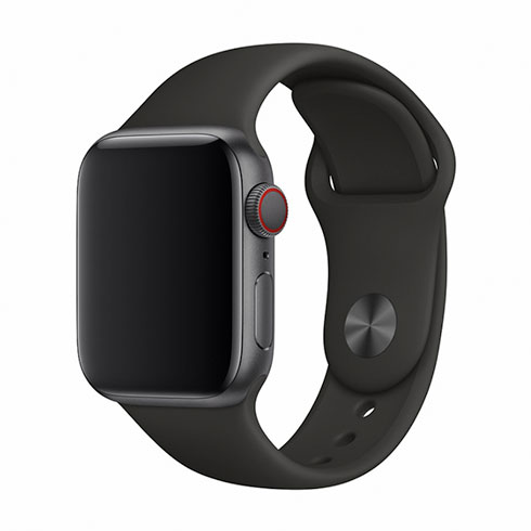 Devia Apple Watch Deluxe Series Sport Band 44/45/49mm - Black0 