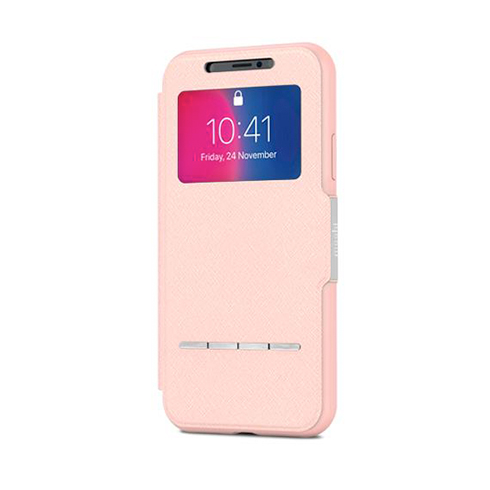 Moshi puzdro SenseCover pre iPhone X/XS - Luna Pink0 