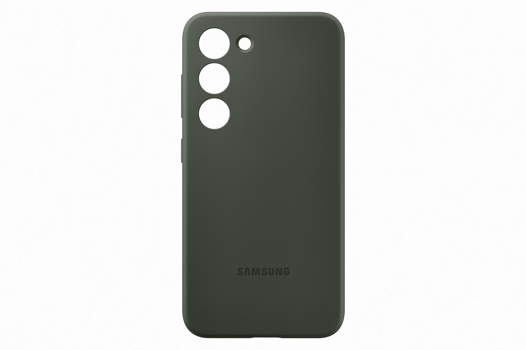Samsung Silikonový zadní kryt pro Samsung Galaxy S23+ Khaki1 