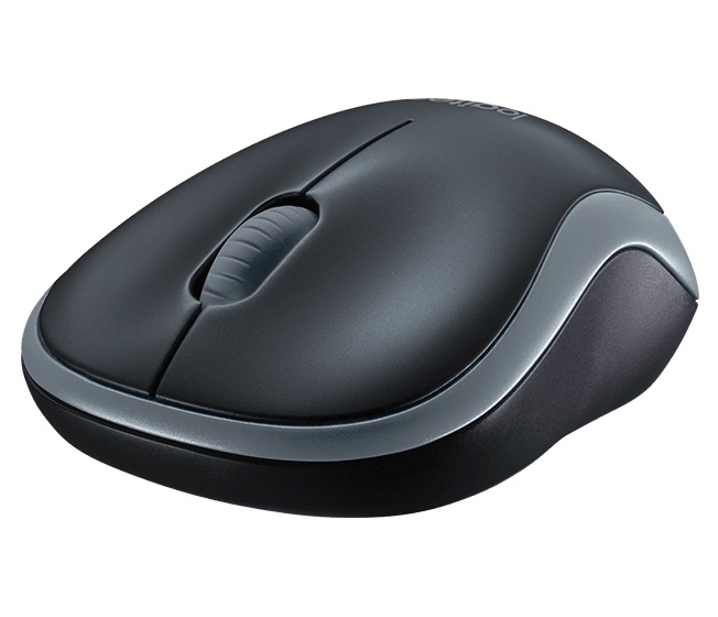Logitech M185 nano/ Kancelárska/ Optická/ 1 000 DPI/ Bezdrôtová USB/ Šedá2 