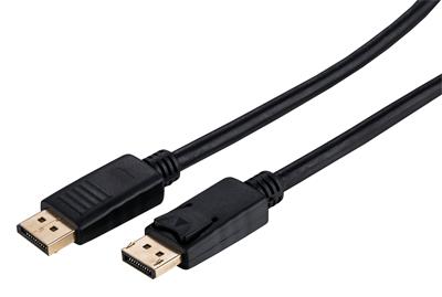 Kabel C-TECH DisplayPort 1.2, 4K@60Hz, M/ M, 2m0 