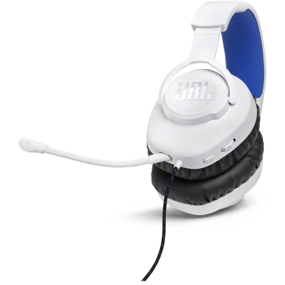 Sluchadla JBL Quantum 100P WhiteBlue1 