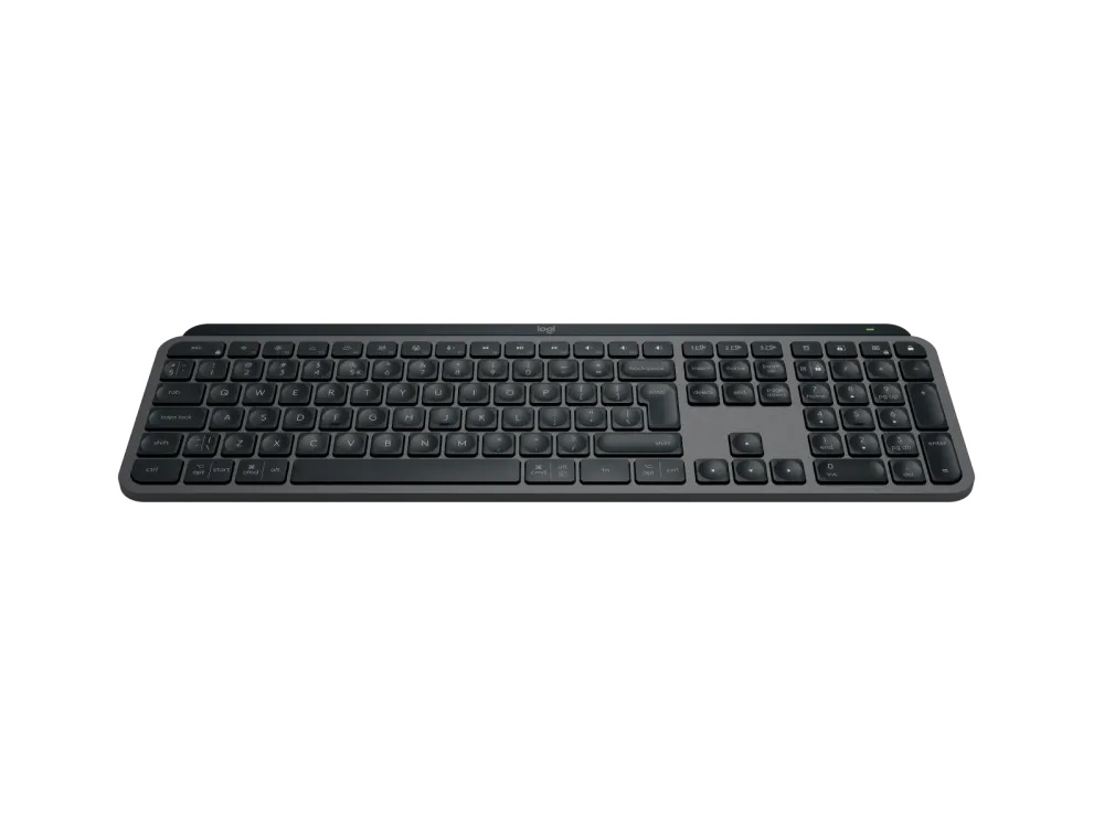 Logitech MX KEYS S/ Bezdrátová USB + Bluetooth/ CZ-SK layout/ Grafitová1 