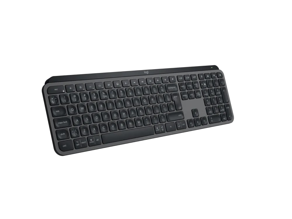Logitech MX KEYS S/ Bezdrôtová USB + Bluetooth/ CZ- SK layout/ Grafitová2 