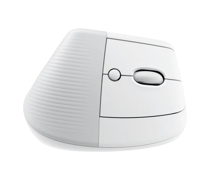 Logitech Lift/ Vertikálna/ Optická/ Pre pravákov/ 4 000 DPI/ USB+BT/ Svetlo šedá1 