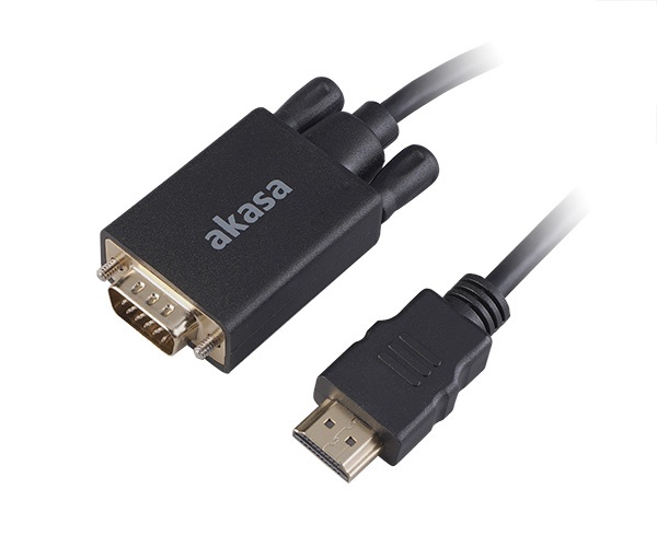 AKASA - adaptér HDMI na D-sub - 2 m0 