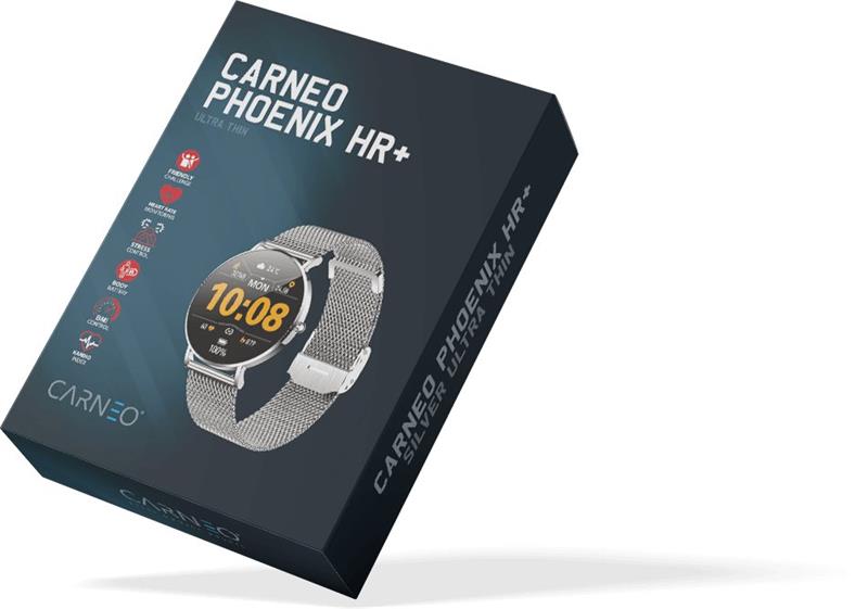 CARNEO Phoenix HR+ strieborný Ultratenký 8 