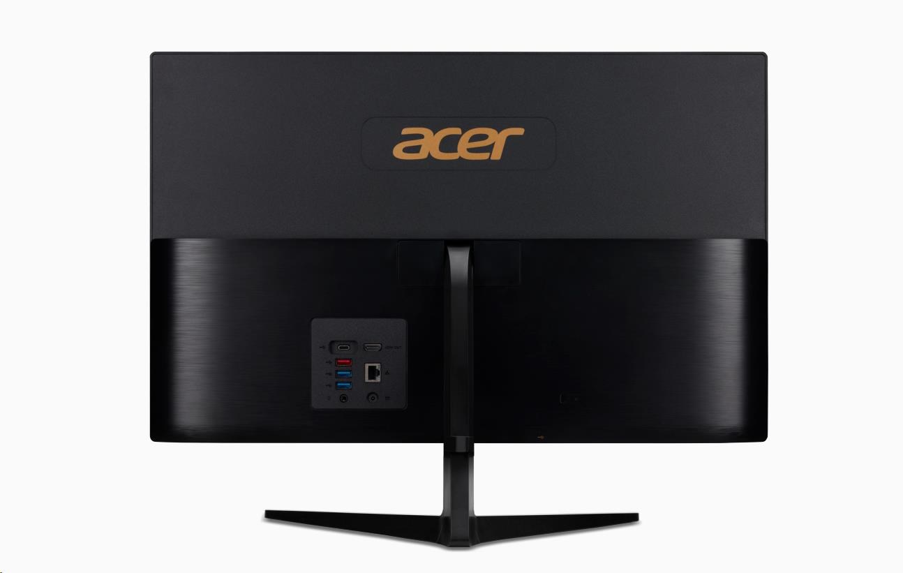 ACER PC AiO Aspire C24-1800,  i3-1305U, 23, 8" FHD, 8GB, 512GB M.2 SSD, IrisXe, ESHELL, USB KB+mouse, black2 