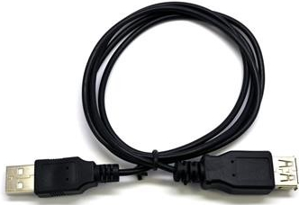 C-TECH USB A-A 3m 2.0 prodlužovací, černý0 