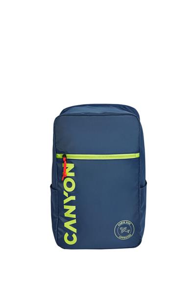 Canyon CSZ-02, batoh na notebook - palubovka, do veľkosti 15,6",  mechanizmus proti zlodejom, 20l, modrý0 