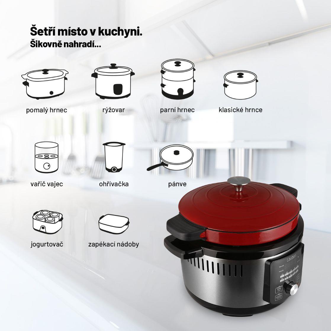 Lauben OvenSafe® Multicooker 6000RS2 