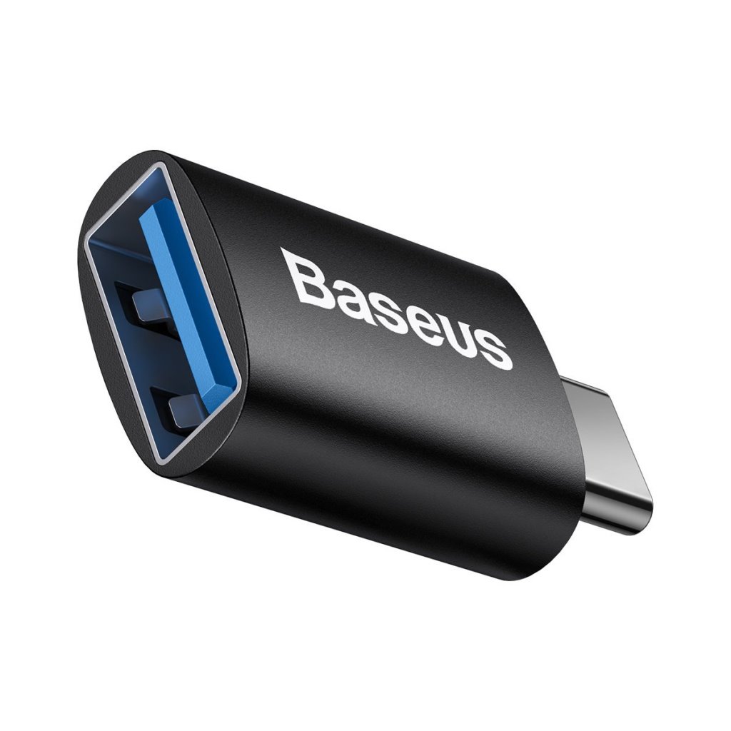 Baseus ZJJQ000001 Ingenuity Mini OTG Adaptér z USB-A na USB-C Black1 