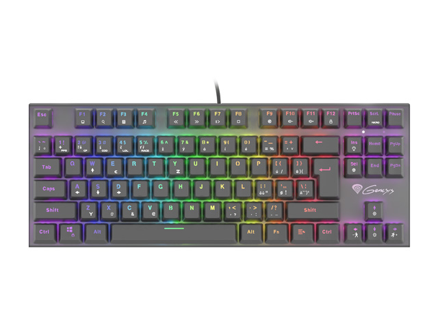 Genesis herní mechanická klávesnice THOR 300/ RGB/ Outemu Red/ Drátová USB/ CZ/ SK layout/ Černá8 